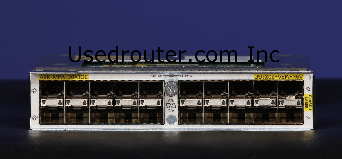 Cisco A9K-MPA-20X1GE Buy, Sell Used, Refurbished Cisco A9K-MPA